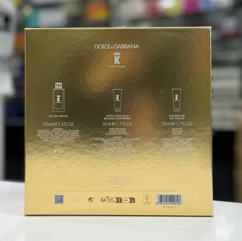 Оригинальный набор Dolce & Gabbana для мужчин 2 Оригинальный набор Dolce & Gabbana для мужчин 2