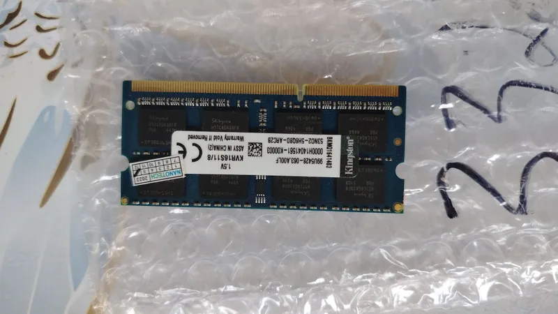 DDR3L sodimm 8gb 1600mhz
