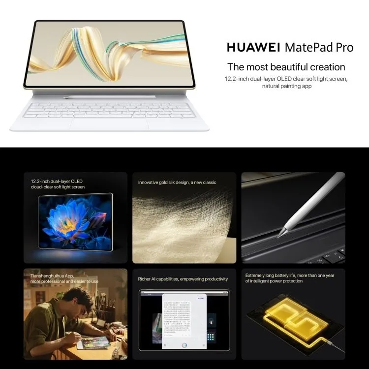 Huawei mate pad pro 12.2 xuan white 12/512 gb 6