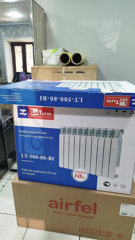 Алюминевый и Биметалл РАДИАТОР LATERM LT-500-80-BI