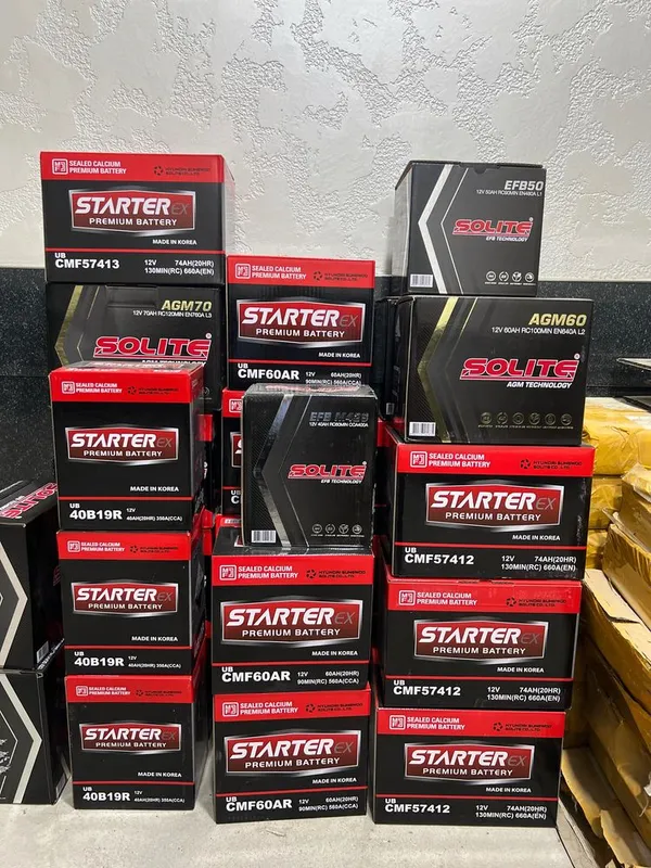 Akkumlyator Starter 1 Akkumlyator Starter 1