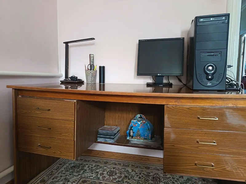 SOTILADI: Kompyuter jamlanmasi + LG monitor + katta kompyuter stoli — фото 1