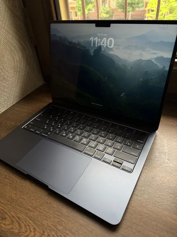 MacBook Air M2 13.6” 8/256GB Midnight 100% — фото 1 MacBook Air M2 13.6” 8/256GB Midnight 100% — фото 1