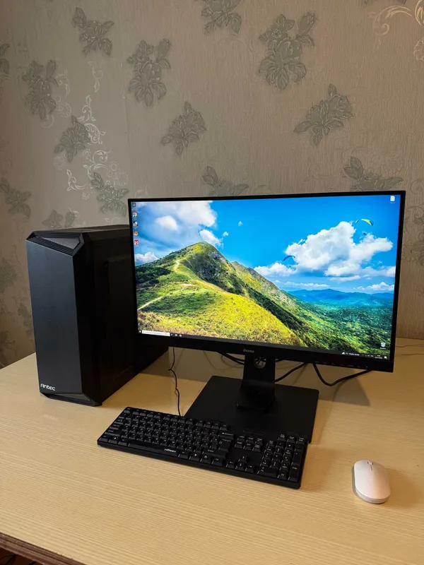 Продам Компьютер i5-10400 / 16GB / GTX 1650 + 4K монитор iiyama 27" 1