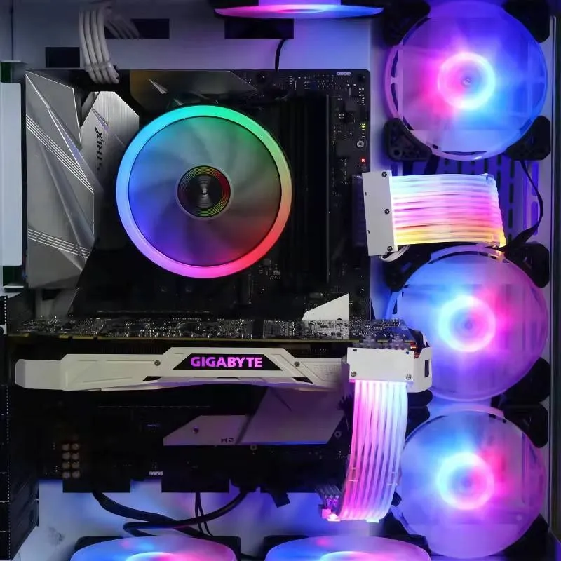 RGB кабели-удлинители питания для ПК (24 pin / 8 pin / 6+2 pin 2