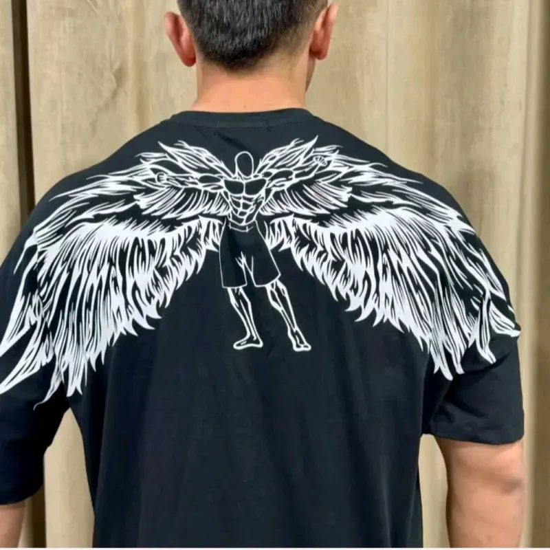 Футболка Qanotli Oversize. 1 Футболка Qanotli Oversize. 1