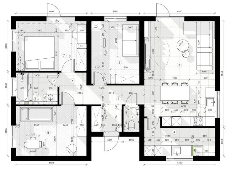 2D моделирование, AutoCad чертежи — фото 3