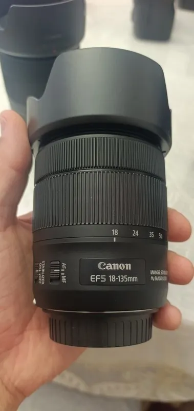 Объектив Canon lens EFS 18-135 NANO USM 3