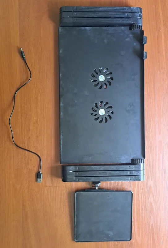 Noutbuk uchun sovutgichli stol (Laptop Table) 2 ta kuler bilan