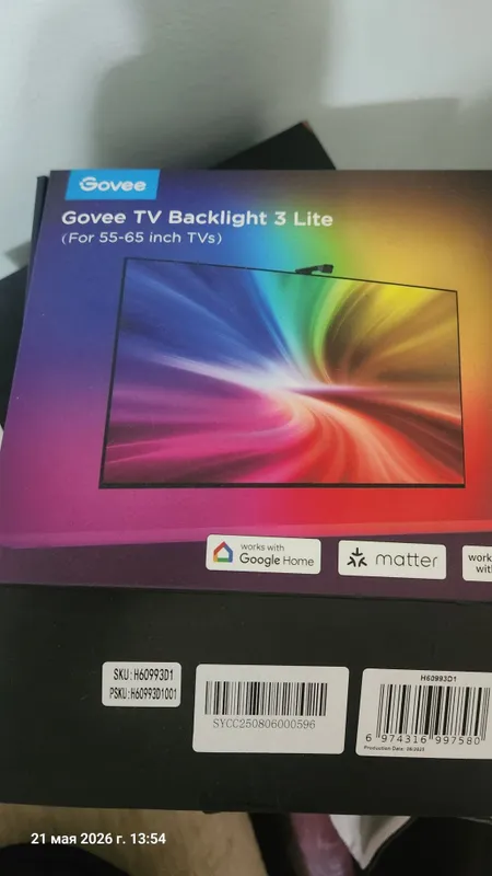 Светодиодная лента RGBIC Govee H60993D1 — фото 1