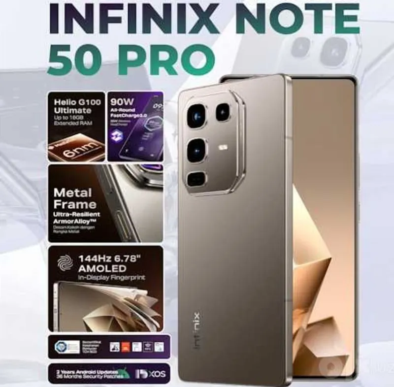 Infinix Note 50 Pro 5 Infinix Note 50 Pro 5