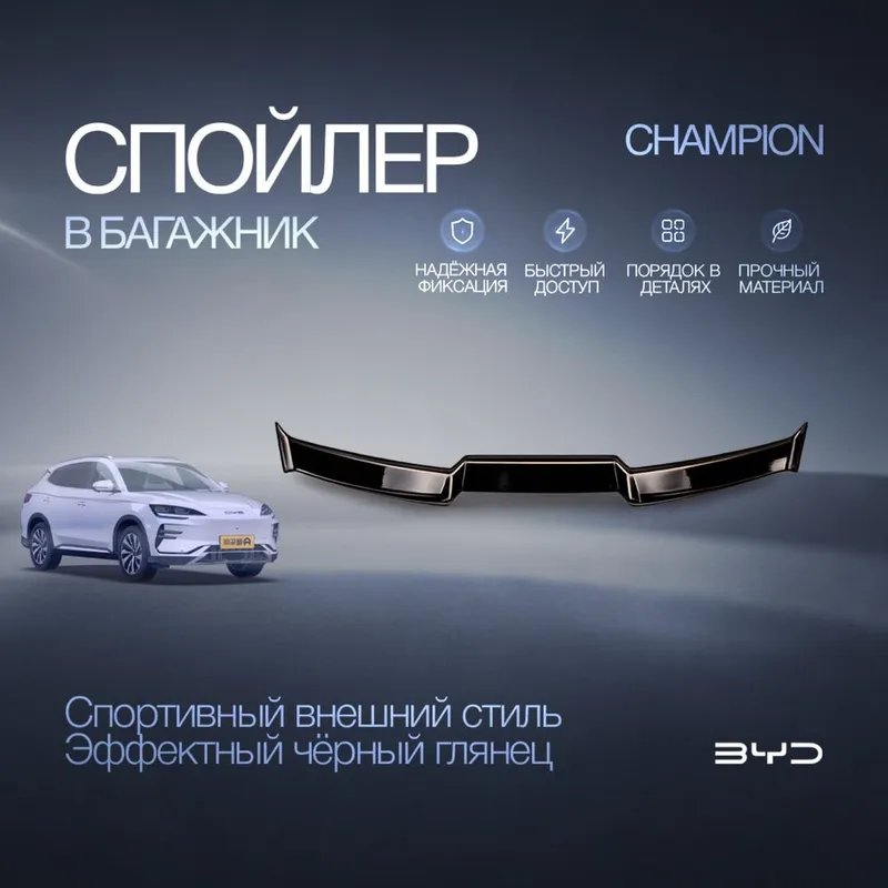 Багаж спойлер для Byd Champion