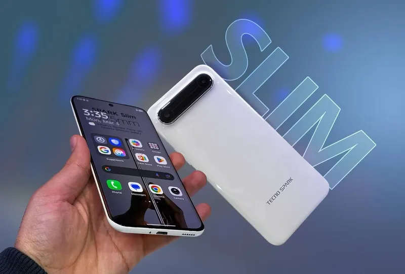 YENGI ! Tecno Spark Slim (8/256Gb) x iPhone Air 6