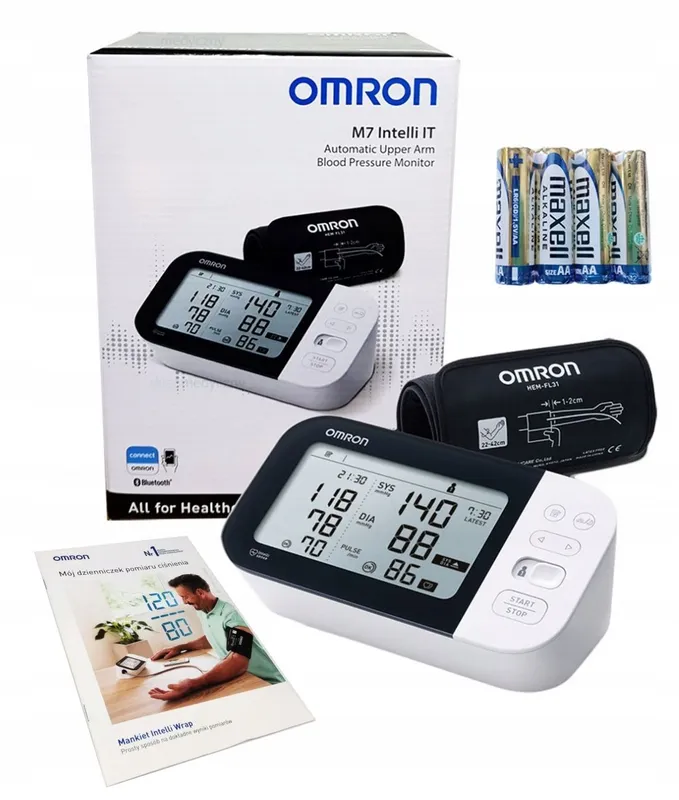 Новый Omron тонометр, ингалятор-небулайзер компрессорный, оригинал 1