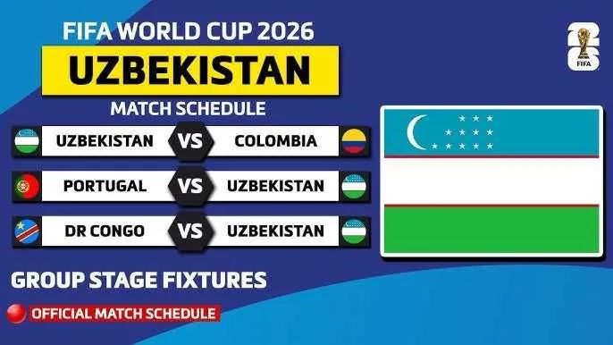Jahon Chempionati 2026 - O'zbekistonning o'yiniga bilet bor (6ta).