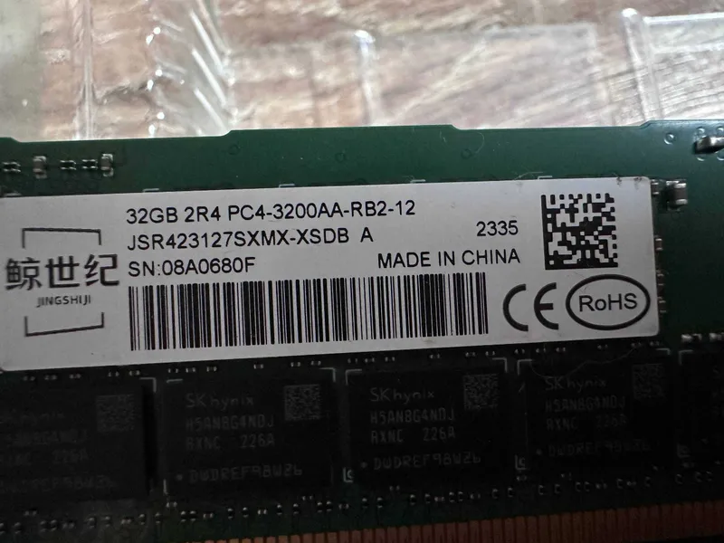 Новая серверная память 32gb Ecc ddr4 3200mhz ( В количестве) — фото 1