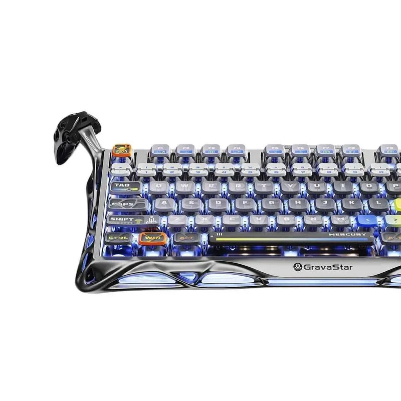 ' Клавиатура GravaStar Mercury K1 Pro Silver — фото 1