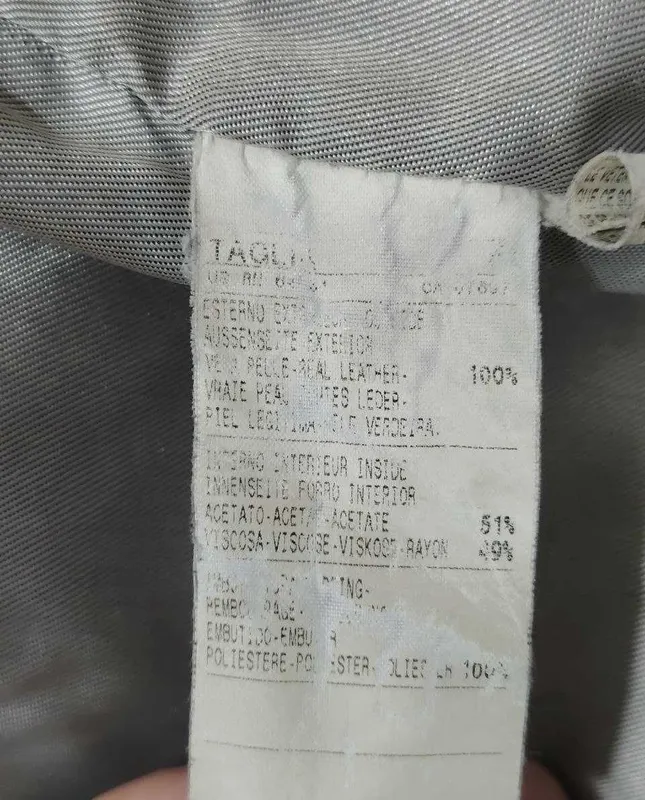 Sisley Benetton zamshli aviator bomber 48–50-o‘lcham. Made in Italy. Vintaj. 6 Sisley Benetton zamshli aviator bomber 48–50-o‘lcham. Made in Italy. Vintaj. 6