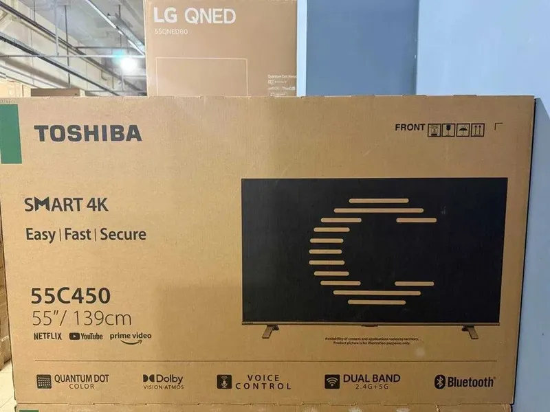 Телевизор Toshiba 55 4K UHD VIDAA бесплатна доставка