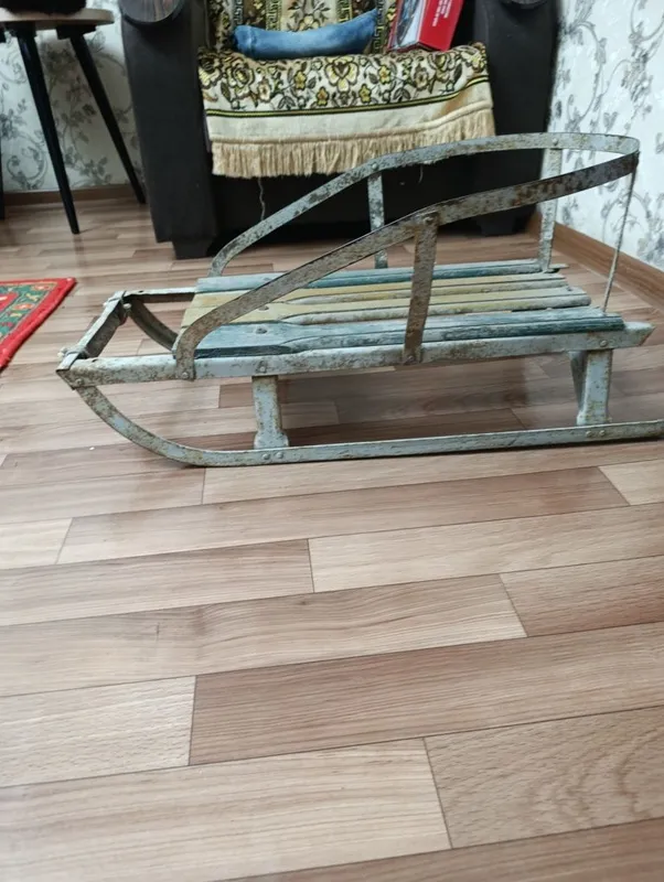 Санки детские б/у — фото 2