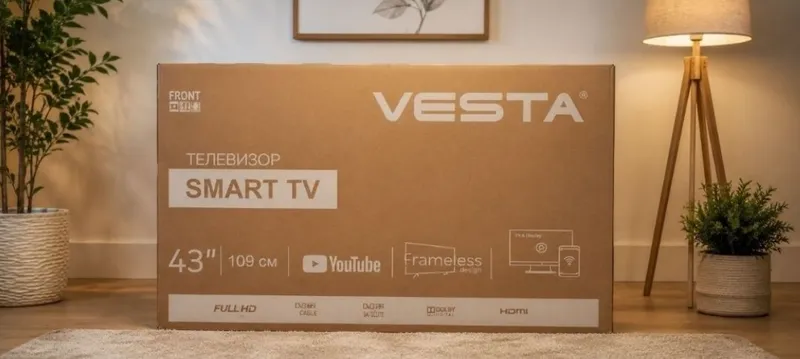 Vesta 43 Smart tv fulHd