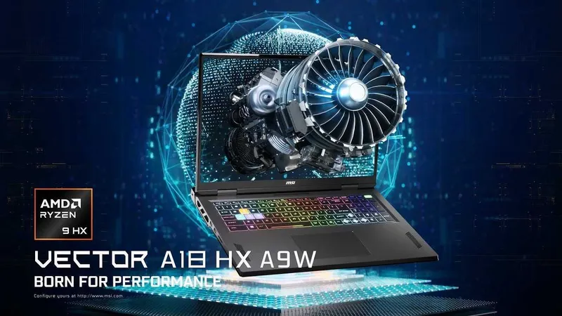 MSI VECTOR A18 AMD Ryzen 9 9955HX озу32гб 2T ssd Nvidio RTX 5080