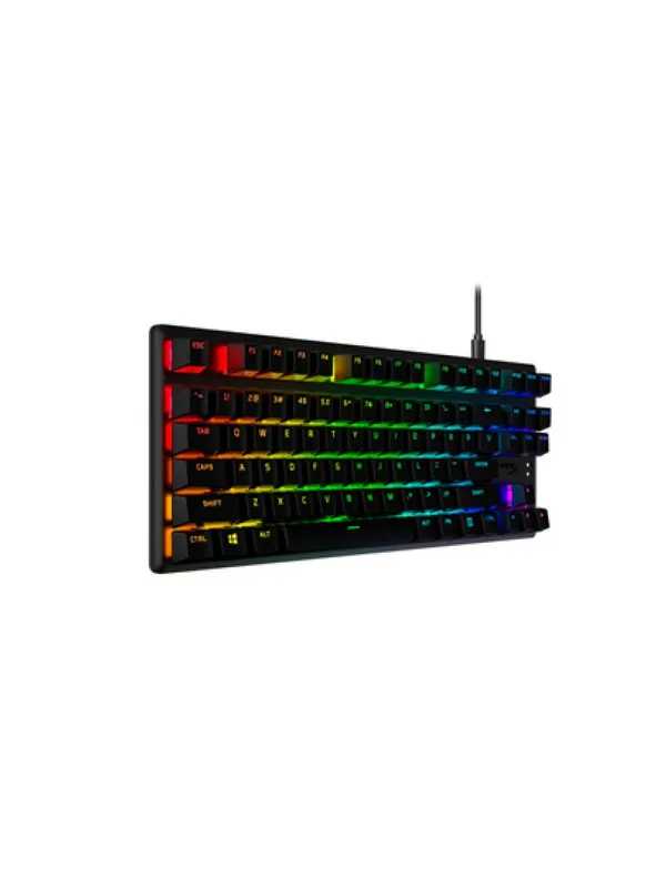 Механическая клавиатура HyperX Alloy Origins (TKL), HyperX blue, RGB-подсветка — фото 2
