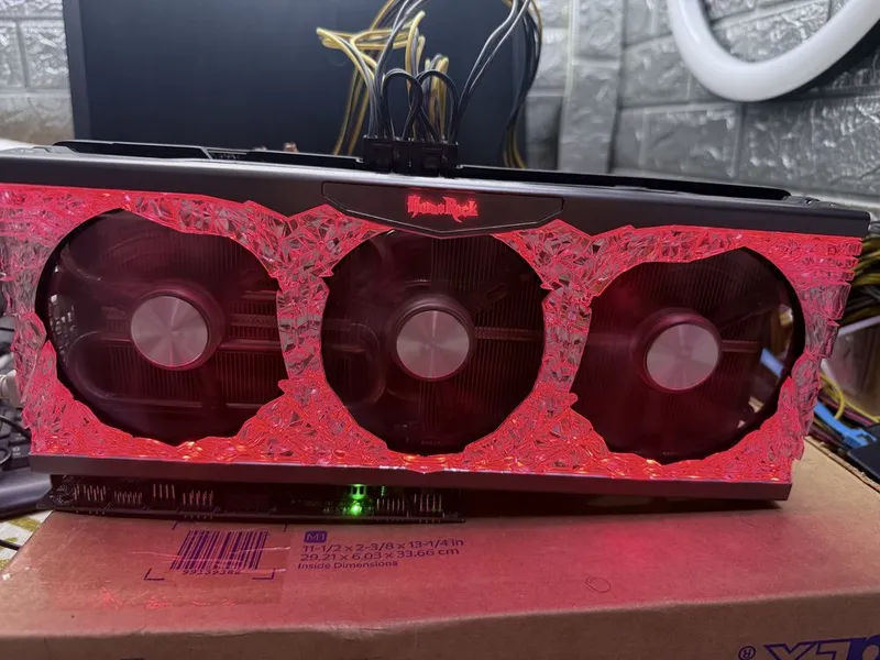 RTX 3070ti Gamerock GDDR6x — фото 1