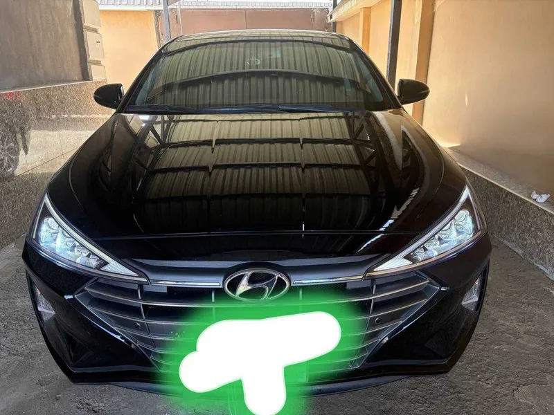 Hyundai Elantra 2020 Чёрный 1 Hyundai Elantra 2020 Чёрный 1