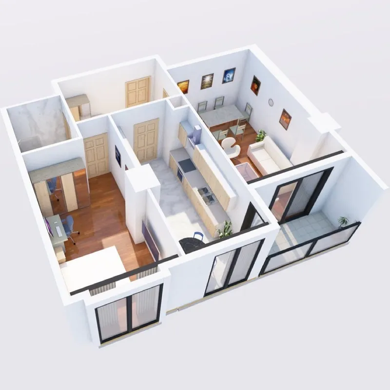 2-комнатная квартира, 65 м², Мирзо-Улугбек 1