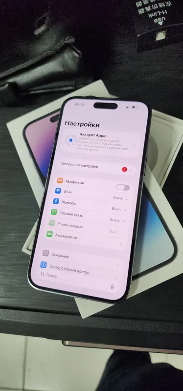 iphone 14 Pro Max 128GB Dep Purple Kar Dk Sim Esem 5