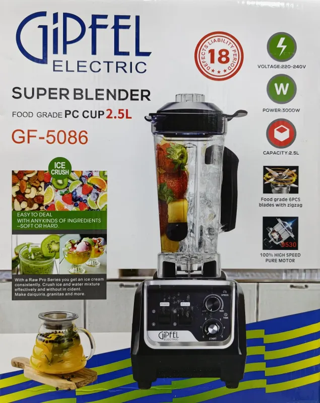 Супер новый профессиональный блендер Gipfel, blendir, blender