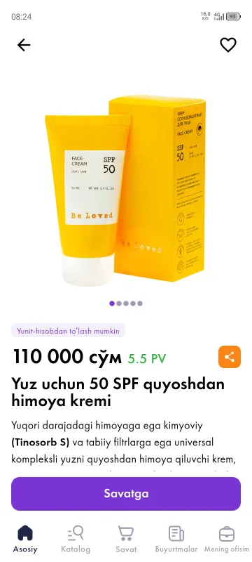 BU barchasi NL kompaniyasi mahsulotlar