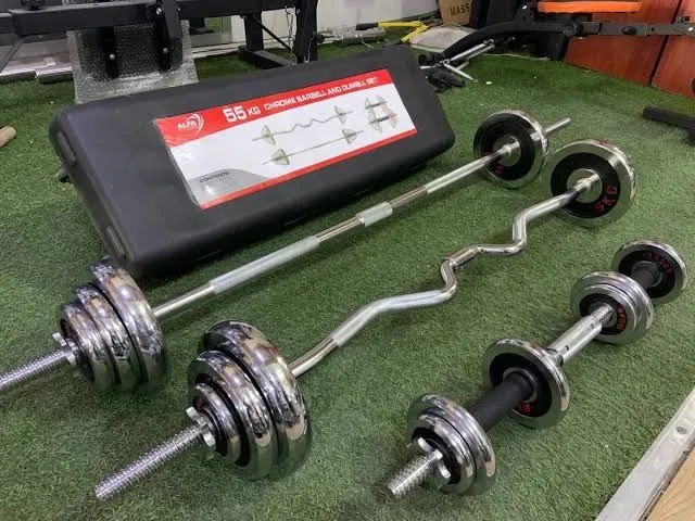 55kg Shtanga+Gantel CHEMODAN SET — фото 1