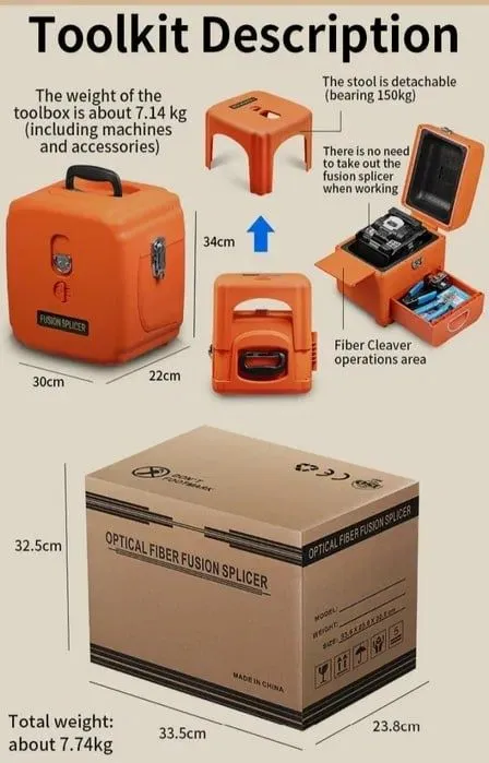 A-88S full Automatic fusion Splicer — фото 1