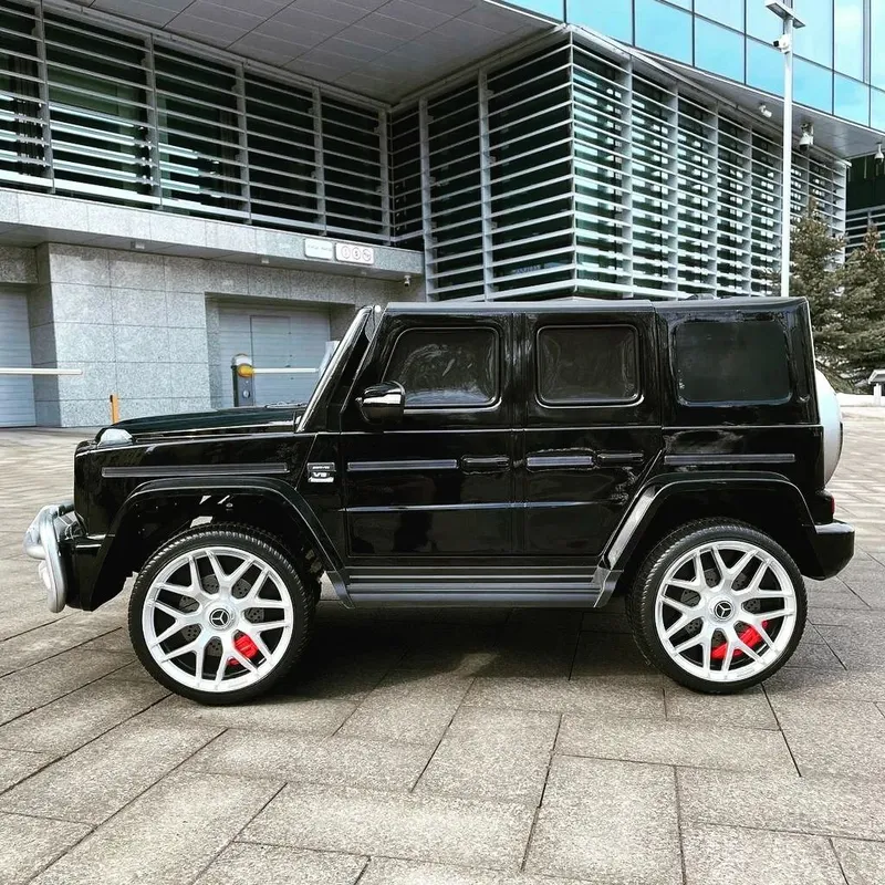 Большой и крепкий Гелик, детская машина-электромобиль Mercedes 24V 3