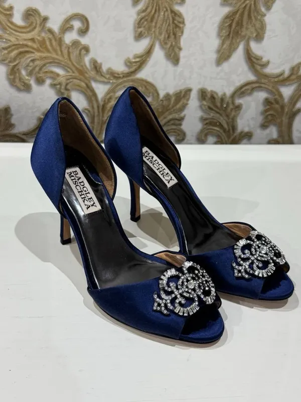 Вечерние Туфли Badgley Mischka, новые, 36 размер маломерят