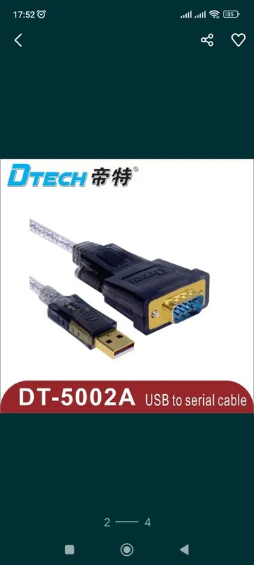 Кабель нуль модемный com-com rs 232 /, Db 9 f — фото 4