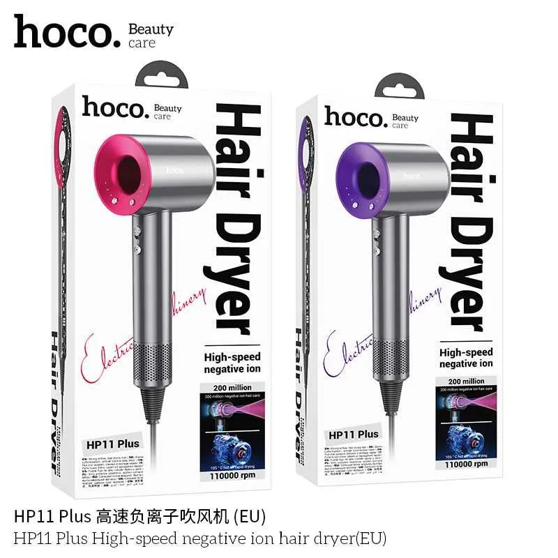 Hoco HP11 Plus Профессиональные Фен отрицательными ионами EN Dyson — фото 7