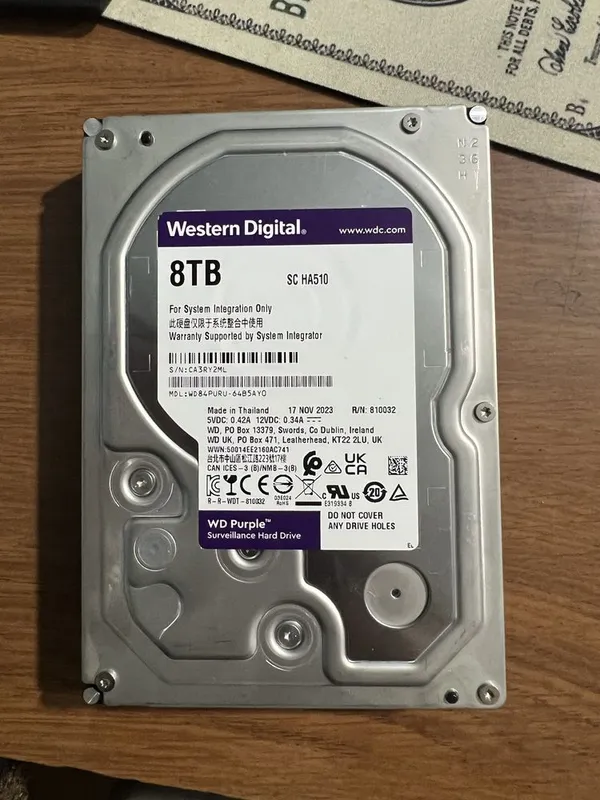 WD purple 8TB yangi 1 WD purple 8TB yangi 1