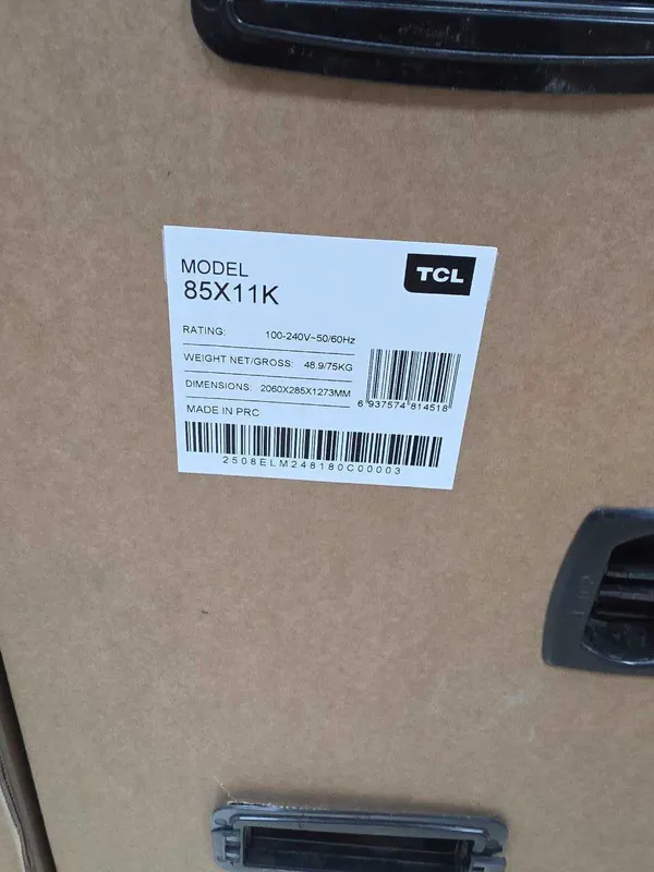 Телевизор TCL 85 QD-Mini Led 4K UHD Новый модели в наличии — фото 1