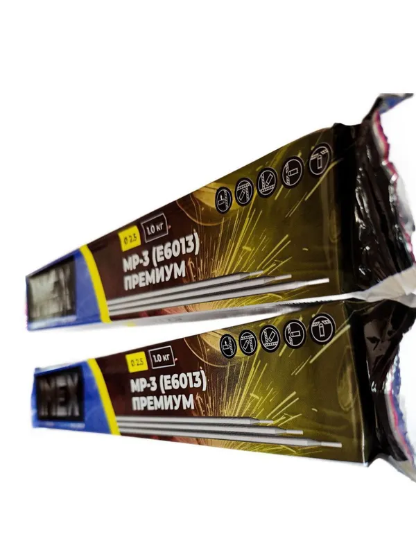 Электроды сварочные MR-3 Premium Рутиловые 6013 6 Электроды сварочные MR-3 Premium Рутиловые 6013 6