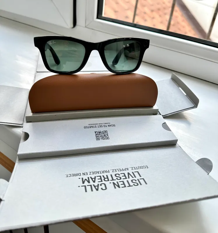 Ray Ban Meta 50 Gen1 Shiny Black