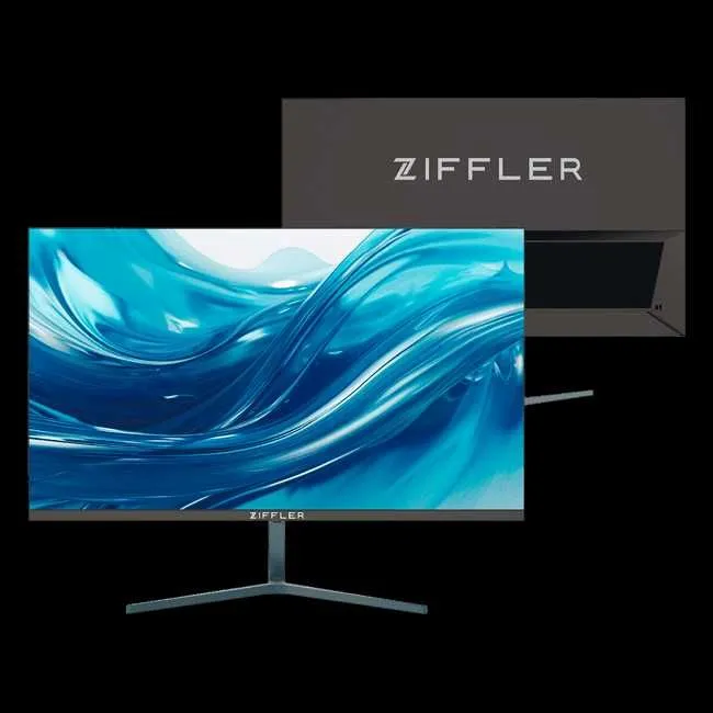 Ziffler 27 27ZI3000 (VGA+HDMI) IPS FLAT 120hz BLACK — фото 1