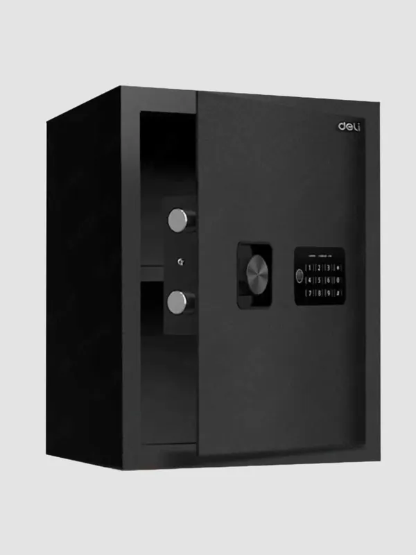 Сейф DELI "ET534" электронный замок + ключ 420х350х330 13.9кг черный 1