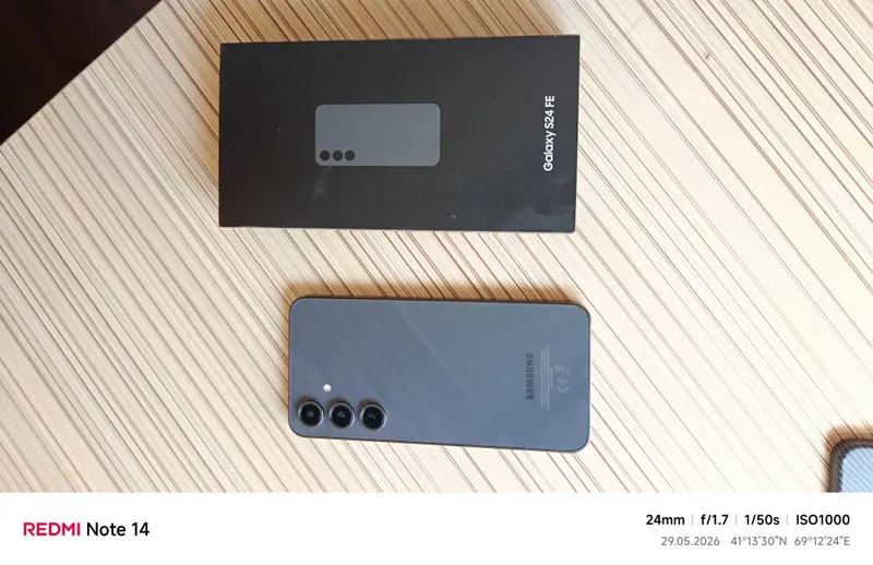 samsung s24 fe 8,256 GB sotiladi holato yahshii — фото 2