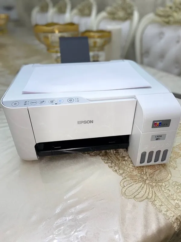 Printer Epson tank L3256 4 xil rangli, kopiya skayner WIFI li