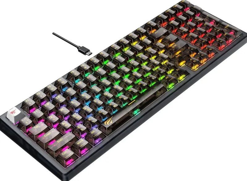 Механическая игровая с RGB подсветкой Havit — фото 1