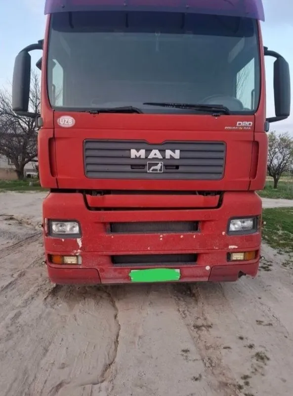 MAN tyagach + schmitz прицеп