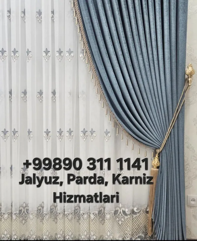 Parda tikish | Karniz, Jalyuz, Plisse o‘rnatish | Sifatli xizmat — фото 2
